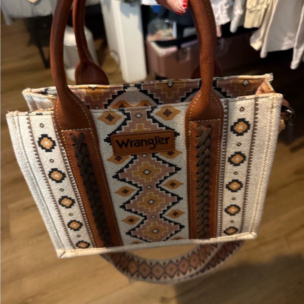 Wrangler Women's Tan and Cream Bag
